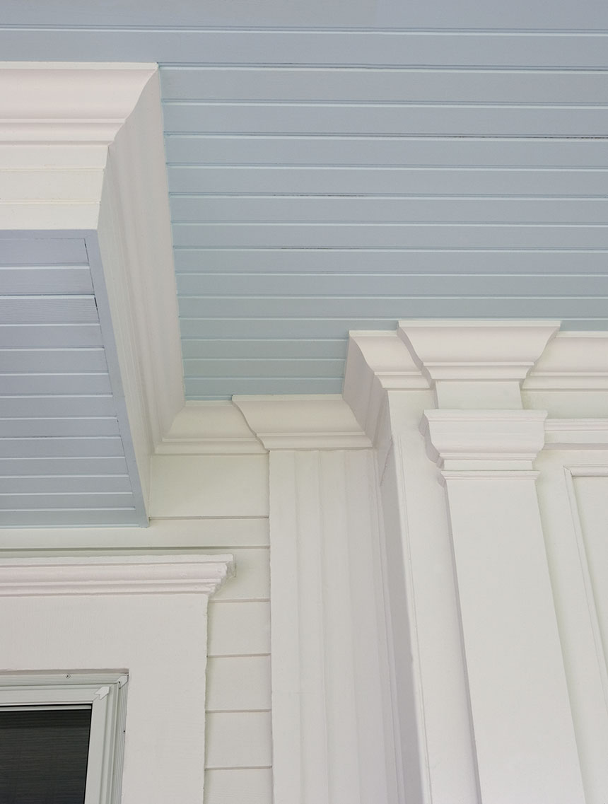 Detailed moldings